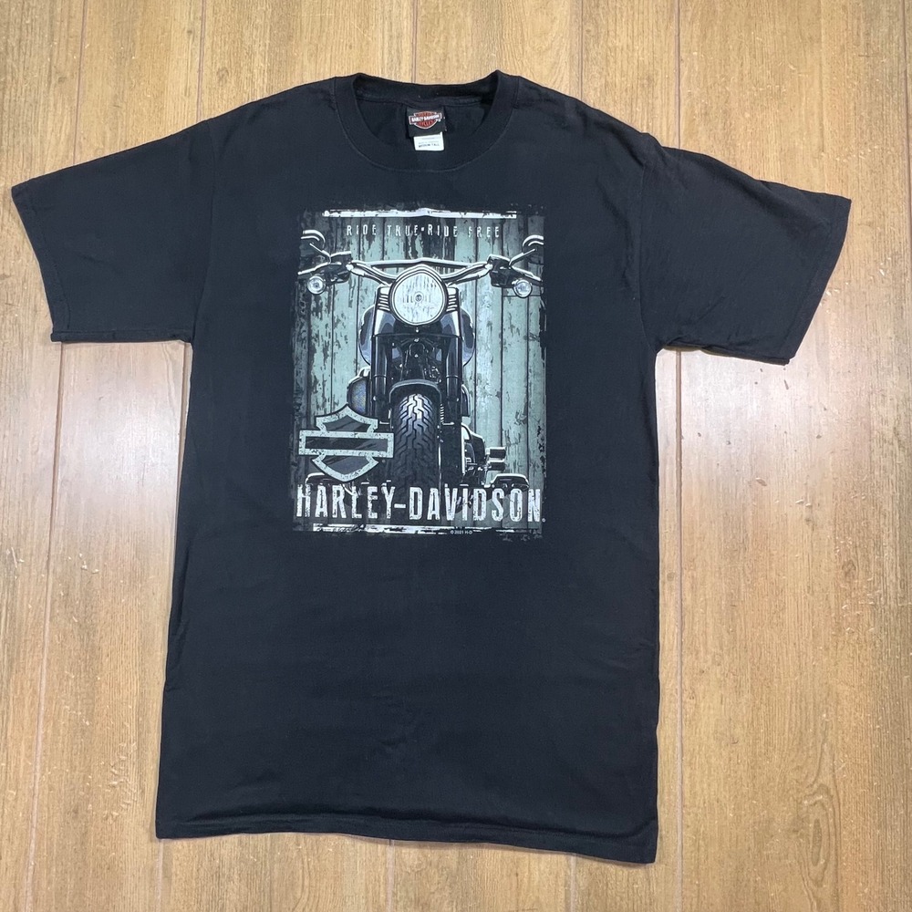 Harley-Davidson Louisville‎ Kentucky Graphic T-Shirt Black Mens Medium Tall 2021